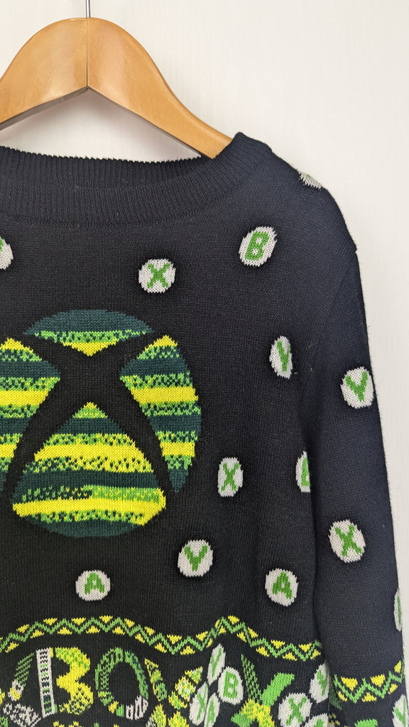 Primark Xbox Christmas Jumper - Boys 8-9 Years Primark Used, Preloved, Preworn & Second Hand Baby, Kids & Children's Clothing UK Online. Cheap affordable. Brands including Next, Joules, Nutmeg Morrisons, TU, F&F, H&M.