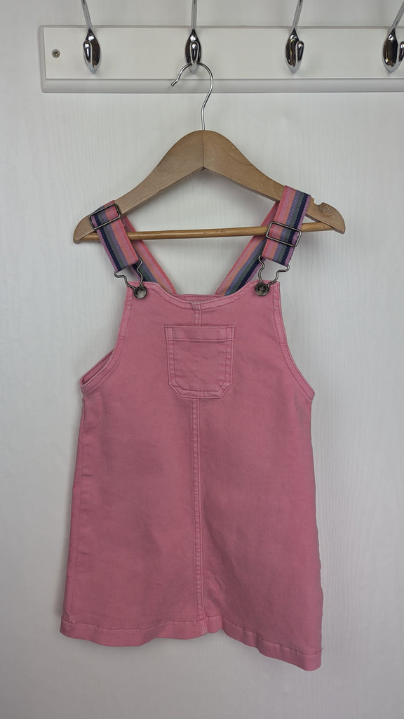 M&S Pink Dungaree Dress - Girls 3-4 Years Marks & Spencer Used, Preloved, Preworn & Second Hand Baby, Kids & Children's Clothing UK Online. Cheap affordable. Brands including Next, Joules, Nutmeg Morrisons, TU, F&F, H&M.