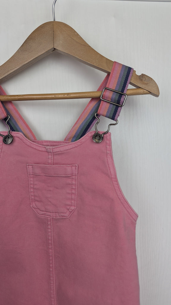 M&S Pink Dungaree Dress - Girls 3-4 Years Marks & Spencer Used, Preloved, Preworn & Second Hand Baby, Kids & Children's Clothing UK Online. Cheap affordable. Brands including Next, Joules, Nutmeg Morrisons, TU, F&F, H&M.