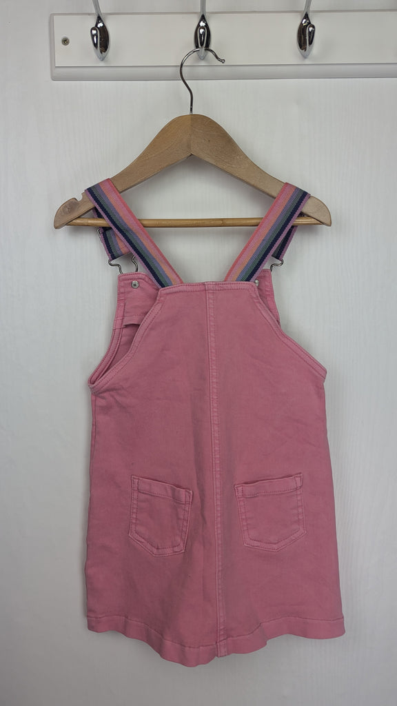 M&S Pink Dungaree Dress - Girls 3-4 Years Marks & Spencer Used, Preloved, Preworn & Second Hand Baby, Kids & Children's Clothing UK Online. Cheap affordable. Brands including Next, Joules, Nutmeg Morrisons, TU, F&F, H&M.