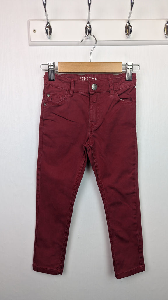 H&M Red Skinny Jeans - Boys 3-4 Years H&M Used, Preloved, Preworn & Second Hand Baby, Kids & Children's Clothing UK Online. Cheap affordable. Brands including Next, Joules, Nutmeg Morrisons, TU, F&F, H&M.