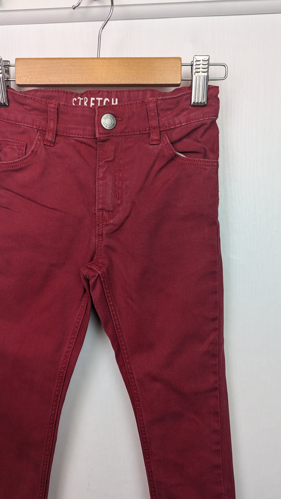 H&M Red Skinny Jeans - Boys 3-4 Years H&M Used, Preloved, Preworn & Second Hand Baby, Kids & Children's Clothing UK Online. Cheap affordable. Brands including Next, Joules, Nutmeg Morrisons, TU, F&F, H&M.