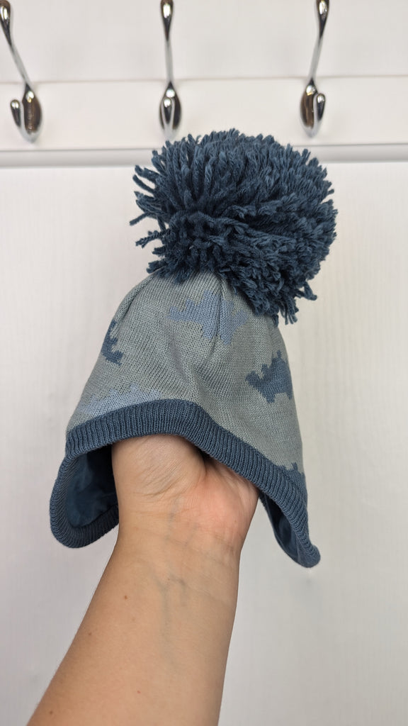 NEW Next Dinosaur Winter Hat - Boys Newborn First Size Next Used, Preloved, Preworn & Second Hand Baby, Kids & Children's Clothing UK Online. Cheap affordable. Brands including Next, Joules, Nutmeg Morrisons, TU, F&F, H&M.