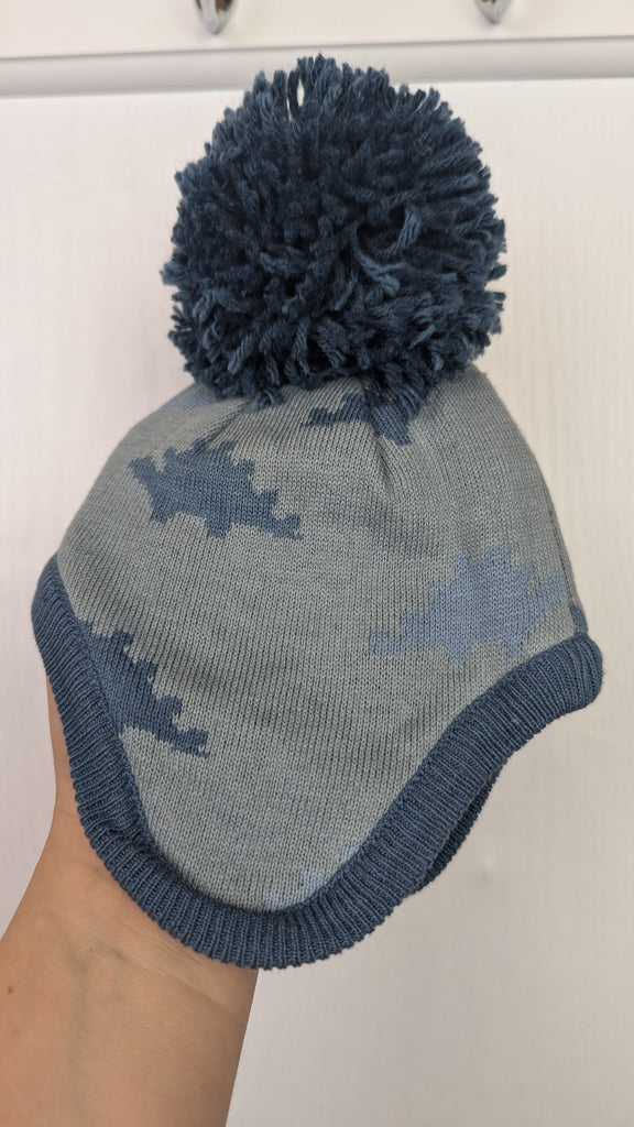 NEW Next Dinosaur Winter Hat - Boys Newborn First Size Next Used, Preloved, Preworn & Second Hand Baby, Kids & Children's Clothing UK Online. Cheap affordable. Brands including Next, Joules, Nutmeg Morrisons, TU, F&F, H&M.