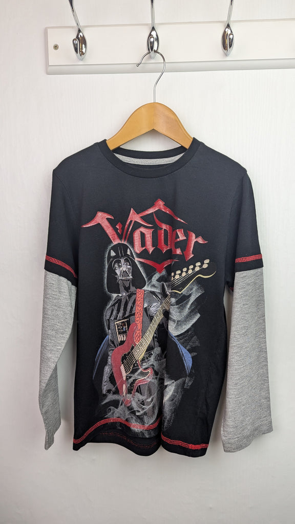 M&S Star Wars Vader Long Sleeve Top - Boys 6-7 Years Marks & Spencer Used, Preloved, Preworn & Second Hand Baby, Kids & Children's Clothing UK Online. Cheap affordable. Brands including Next, Joules, Nutmeg Morrisons, TU, F&F, H&M.