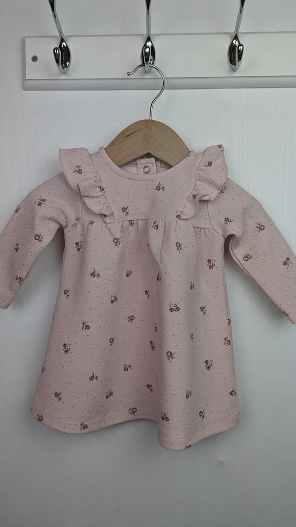 TU Pink Floral Dress - Girls 0-3 Months TU Used, Preloved, Preworn & Second Hand Baby, Kids & Children's Clothing UK Online. Cheap affordable. Brands including Next, Joules, Nutmeg Morrisons, TU, F&F, H&M.