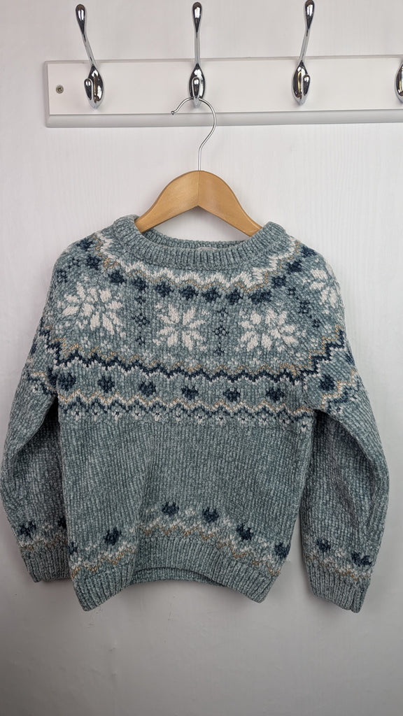 Primark Chunky Knit Festive Jumper - Girls 5-6 Years Primark Used, Preloved, Preworn & Second Hand Baby, Kids & Children's Clothing UK Online. Cheap affordable. Brands including Next, Joules, Nutmeg Morrisons, TU, F&F, H&M.