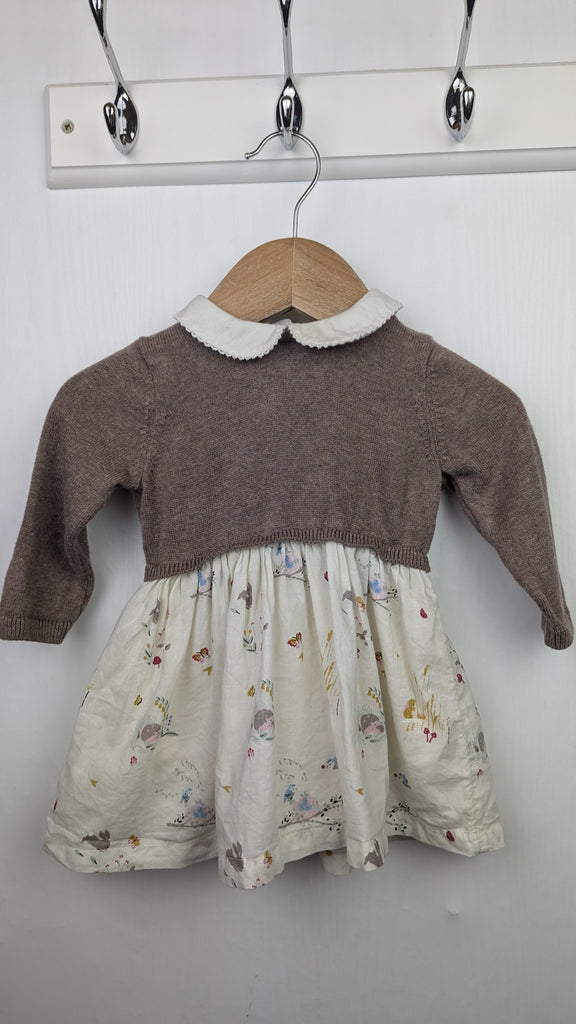 TU Floral Jumper Dress - Girls 3-6 Months TU Used, Preloved, Preworn & Second Hand Baby, Kids & Children's Clothing UK Online. Cheap affordable. Brands including Next, Joules, Nutmeg Morrisons, TU, F&F, H&M.