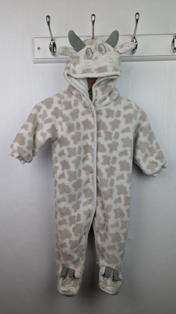 PLAYWEAR Matalan Giraffe Onesie - Unisex 0-3 Months Matalan Used, Preloved, Preworn & Second Hand Baby, Kids & Children's Clothing UK Online. Cheap affordable. Brands including Next, Joules, Nutmeg Morrisons, TU, F&F, H&M.