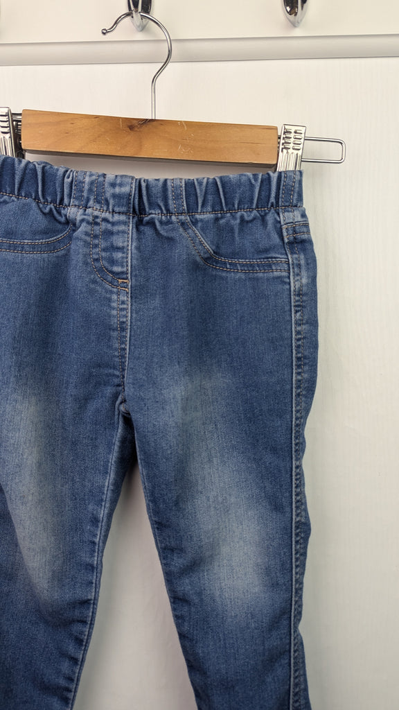 Nutmeg Light Stretchy Jeans - Unisex 18-24 Months Nutmeg Used, Preloved, Preworn & Second Hand Baby, Kids & Children's Clothing UK Online. Cheap affordable. Brands including Next, Joules, Nutmeg Morrisons, TU, F&F, H&M.