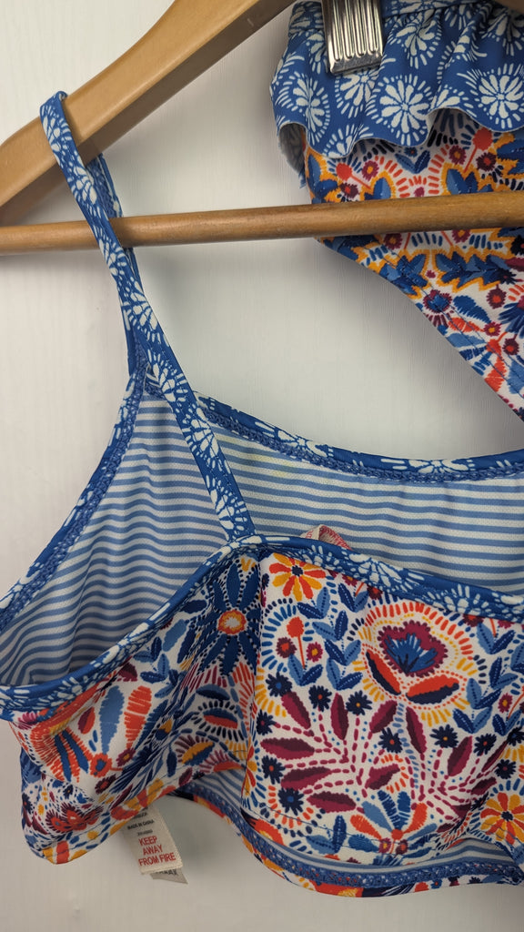 FatFace Floral Bikini - Girls 8-9 Years FatFace Used, Preloved, Preworn & Second Hand Baby, Kids & Children's Clothing UK Online. Cheap affordable. Brands including Next, Joules, Nutmeg Morrisons, TU, F&F, H&M.