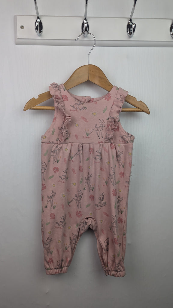 Disney Bambi Pink Romper - Girls 0-3 Months Disney @ Morrisons Used, Preloved, Preworn & Second Hand Baby, Kids & Children's Clothing UK Online. Cheap affordable. Brands including Next, Joules, Nutmeg Morrisons, TU, F&F, H&M.