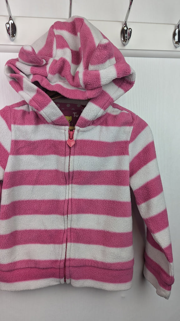 TU Pink Striped Cat Ears Fleece - Girls 18-24 months TU Used, Preloved, Preworn & Second Hand Baby, Kids & Children's Clothing UK Online. Cheap affordable. Brands including Next, Joules, Nutmeg Morrisons, TU, F&F, H&M.