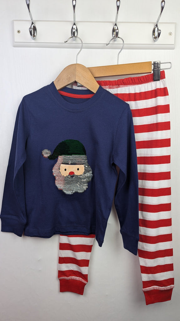 NEW Studio Sequin Christmas Santa Pajama Set - Unisex 4-5 Years Studio Used, Preloved, Preworn & Second Hand Baby, Kids & Children's Clothing UK Online. Cheap affordable. Brands including Next, Joules, Nutmeg Morrisons, TU, F&F, H&M.