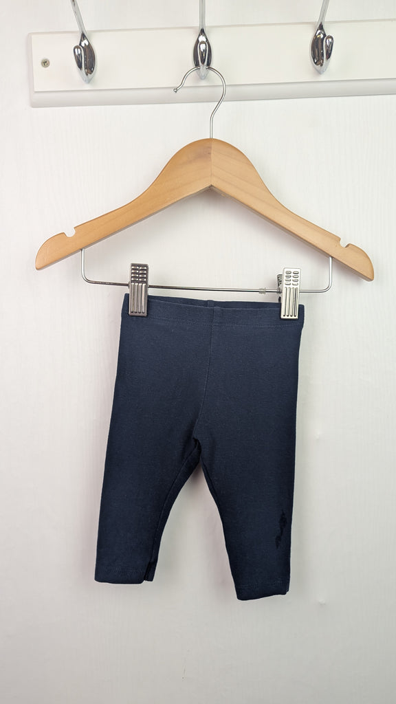 Primark Navy Leggings - Unisex 0-3 Months Little Ones Preloved Used, Preloved, Preworn & Second Hand Baby, Kids & Children's Clothing UK Online. Cheap affordable. Brands including Next, Joules, Nutmeg Morrisons, TU, F&F, H&M.