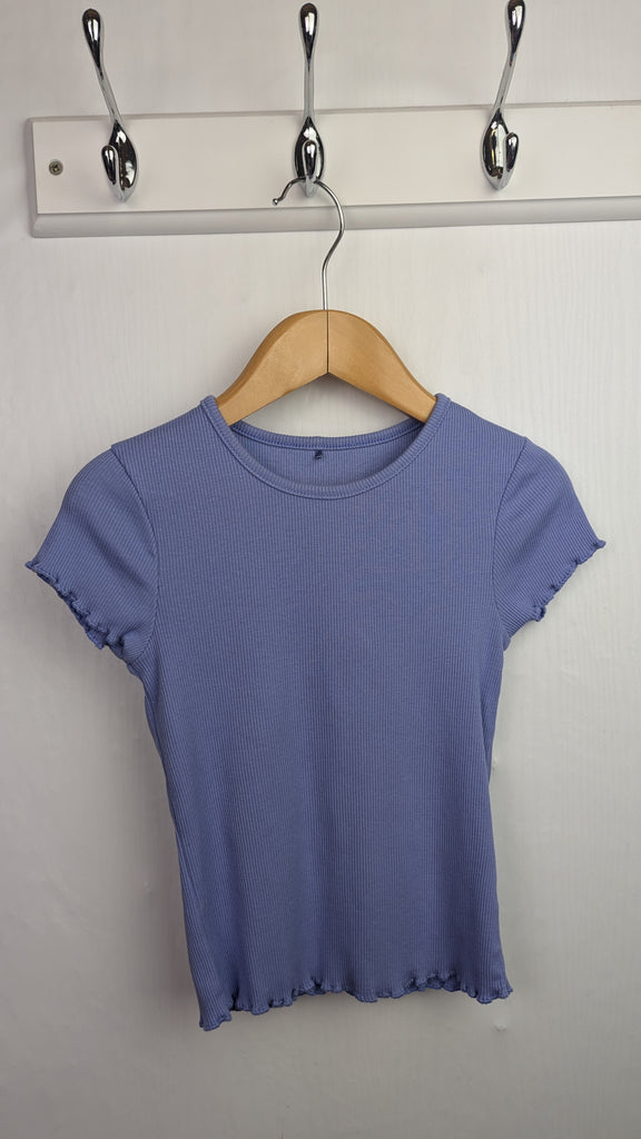 George Purple Ribbed Top - Girls 2-3 Years Little Ones Preloved Used, Preloved, Preworn & Second Hand Baby, Kids & Children's Clothing UK Online. Cheap affordable. Brands including Next, Joules, Nutmeg Morrisons, TU, F&F, H&M.