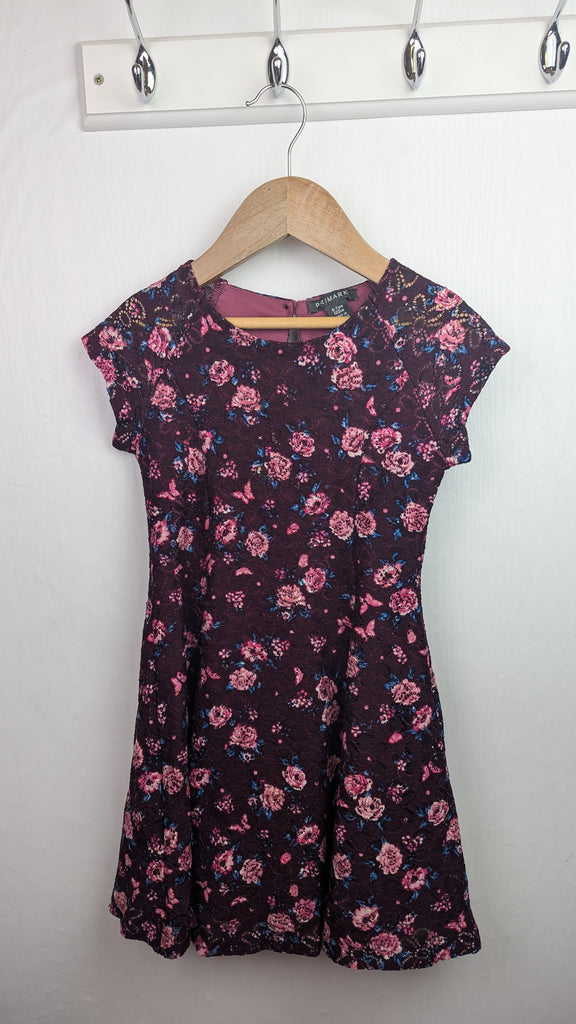 Primark Floral Mesh Dress - Girls 6-7 Years Little Ones Preloved Used, Preloved, Preworn & Second Hand Baby, Kids & Children's Clothing UK Online. Cheap affordable. Brands including Next, Joules, Nutmeg Morrisons, TU, F&F, H&M.