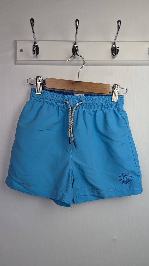 Matalan Blue Swimming Shorts - Boys 4-5 Years Little Ones Preloved Used, Preloved, Preworn & Second Hand Baby, Kids & Children's Clothing UK Online. Cheap affordable. Brands including Next, Joules, Nutmeg Morrisons, TU, F&F, H&M.