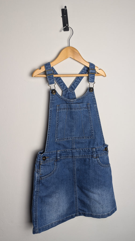 TU Denim Dungaree Dress - Girls 8 Years Little Ones Preloved Used, Preloved, Preworn & Second Hand Baby, Kids & Children's Clothing UK Online. Cheap affordable. Brands including Next, Joules, Nutmeg Morrisons, TU, F&F, H&M.