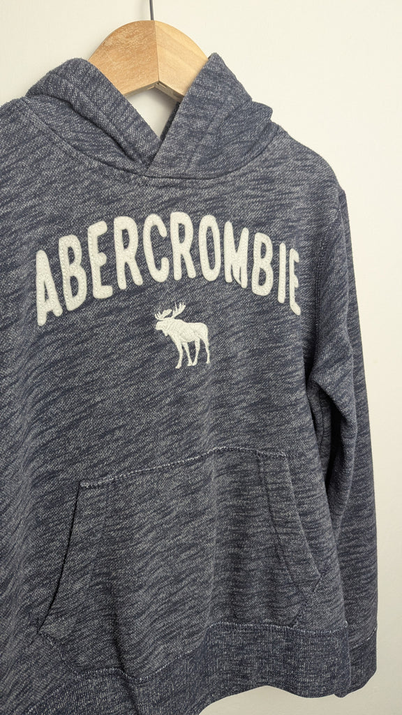 Abercrombie Dark Blue Hoodie - Boys 7-8 Years Little Ones Preloved Used, Preloved, Preworn & Second Hand Baby, Kids & Children's Clothing UK Online. Cheap affordable. Brands including Next, Joules, Nutmeg Morrisons, TU, F&F, H&M.