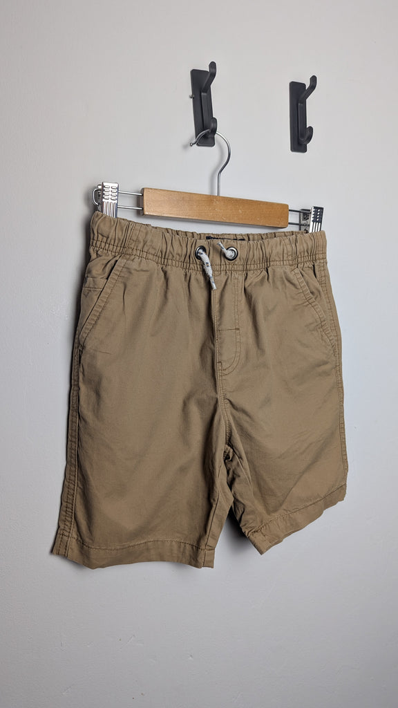 Next Light Brown Shorts - Boys 8 Years Little Ones Preloved Used, Preloved, Preworn & Second Hand Baby, Kids & Children's Clothing UK Online. Cheap affordable. Brands including Next, Joules, Nutmeg Morrisons, TU, F&F, H&M.