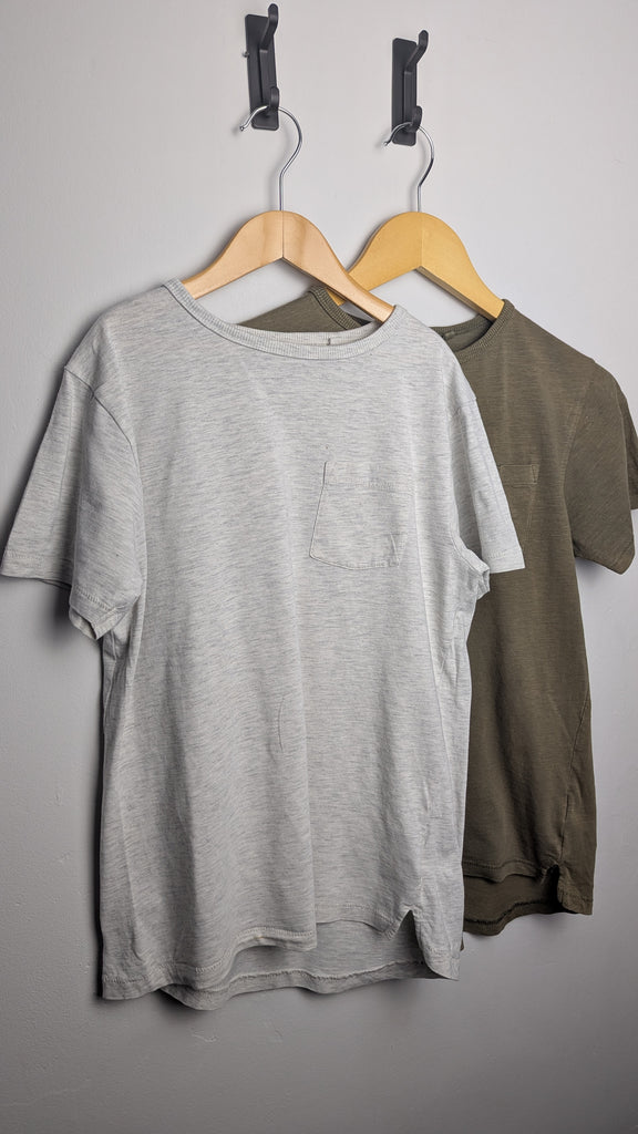 PLAYWEAR Next Grey & Greeb Tops - Boys 10 Years Little Ones Preloved Used, Preloved, Preworn & Second Hand Baby, Kids & Children's Clothing UK Online. Cheap affordable. Brands including Next, Joules, Nutmeg Morrisons, TU, F&F, H&M.