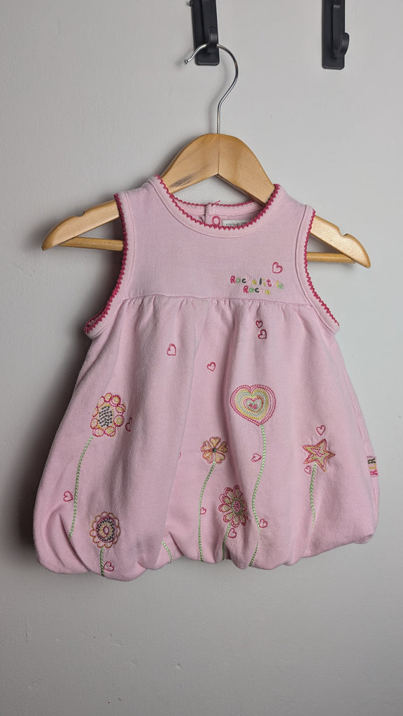 Vintage Rocha Little Rocha Pink Dress - Girls 3-6 Months Little Ones Preloved Used, Preloved, Preworn & Second Hand Baby, Kids & Children's Clothing UK Online. Cheap affordable. Brands including Next, Joules, Nutmeg Morrisons, TU, F&F, H&M.