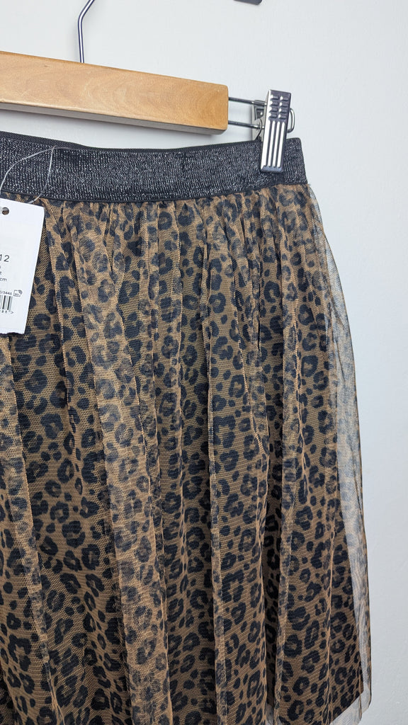 NWT's George Animal Print Mesh Skirt - Girls 11-12 Years Little Ones Preloved Used, Preloved, Preworn & Second Hand Baby, Kids & Children's Clothing UK Online. Cheap affordable. Brands including Next, Joules, Nutmeg Morrisons, TU, F&F, H&M.