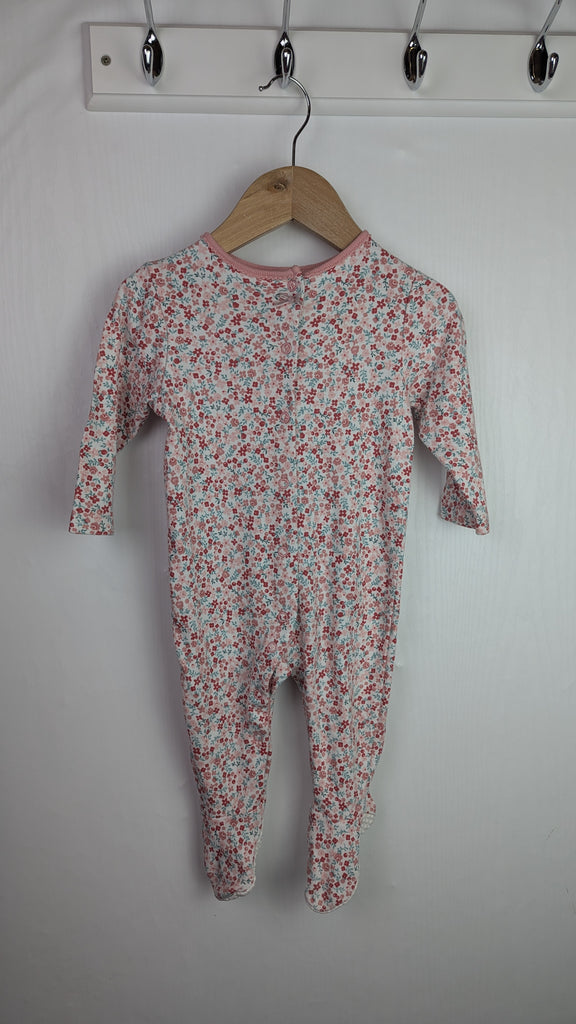 TU Pink Floral Ditsy Sleepsuit - Girls 6-9 Months Little Ones Preloved Used, Preloved, Preworn & Second Hand Baby, Kids & Children's Clothing UK Online. Cheap affordable. Brands including Next, Joules, Nutmeg Morrisons, TU, F&F, H&M.