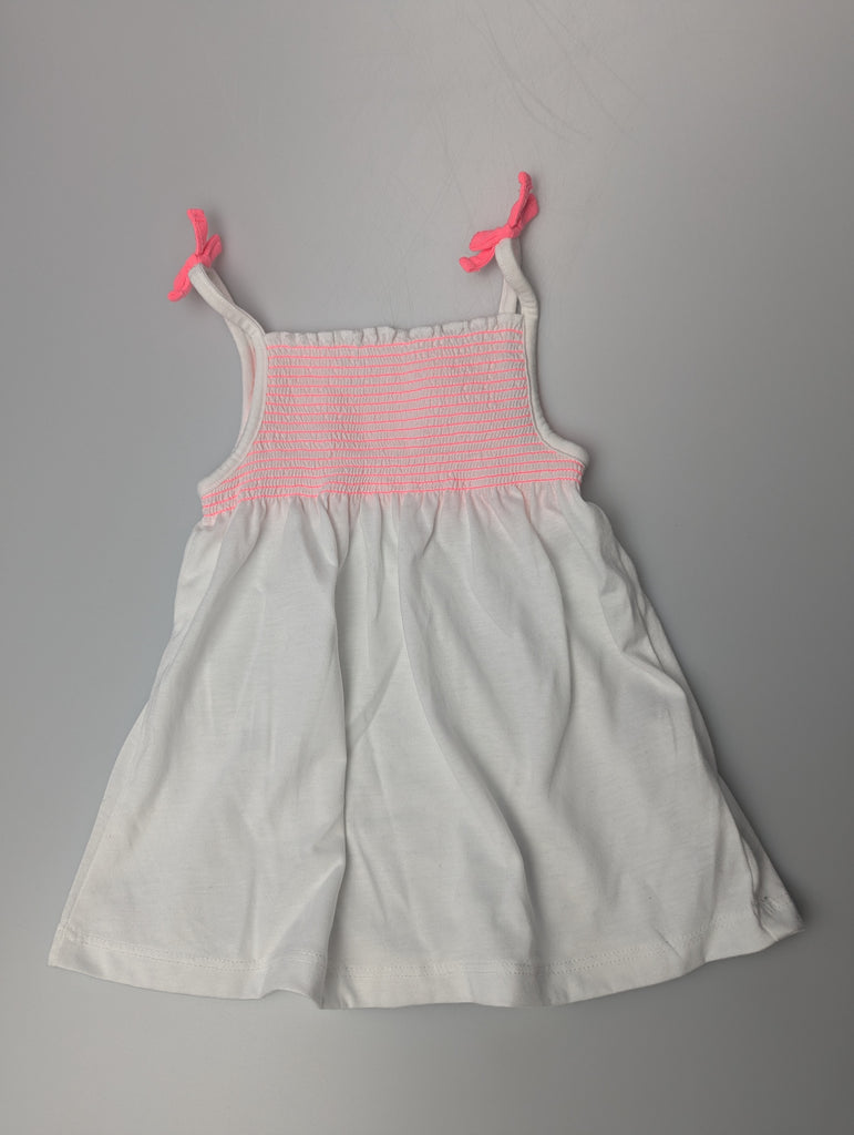 F&F Pink Strap Top - Girls 12-18 Months Little Ones Preloved Used, Preloved, Preworn Baby, Girls & Boys Clothes. Kids & Children's second hand Clothing UK Online. Cheap affordable. Brands including Next, Joules, Nutmeg Morrisons, TU, F&F, H&M.