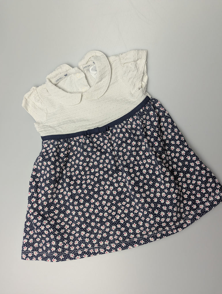 Jasper Conran Floral Dress - Girls 6-9 Months Little Ones Preloved Used, Preloved, Preworn Baby, Girls & Boys Clothes. Kids & Children's second hand Clothing UK Online. Cheap affordable. Brands including Next, Joules, Nutmeg Morrisons, TU, F&F, H&M.