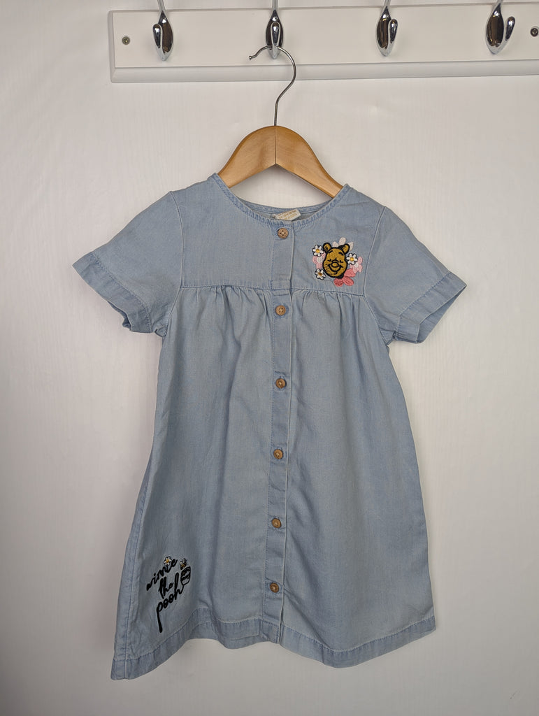 Primark Winnie The Pooh Dress - Girls 2-3 Years Little Ones Preloved Used, Preloved, Preworn Baby, Girls & Boys Clothes. Kids & Children's second hand Clothing UK Online. Cheap affordable. Brands including Next, Joules, Nutmeg Morrisons, TU, F&F, H&M.