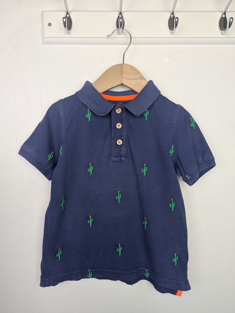 Boden Cactus Top - Boys 3-4 Years Little Ones Preloved Used, Preloved, Preworn Baby, Girls & Boys Clothes. Kids & Children's second hand Clothing UK Online. Cheap affordable. Brands including Next, Joules, Nutmeg Morrisons, TU, F&F, H&M.