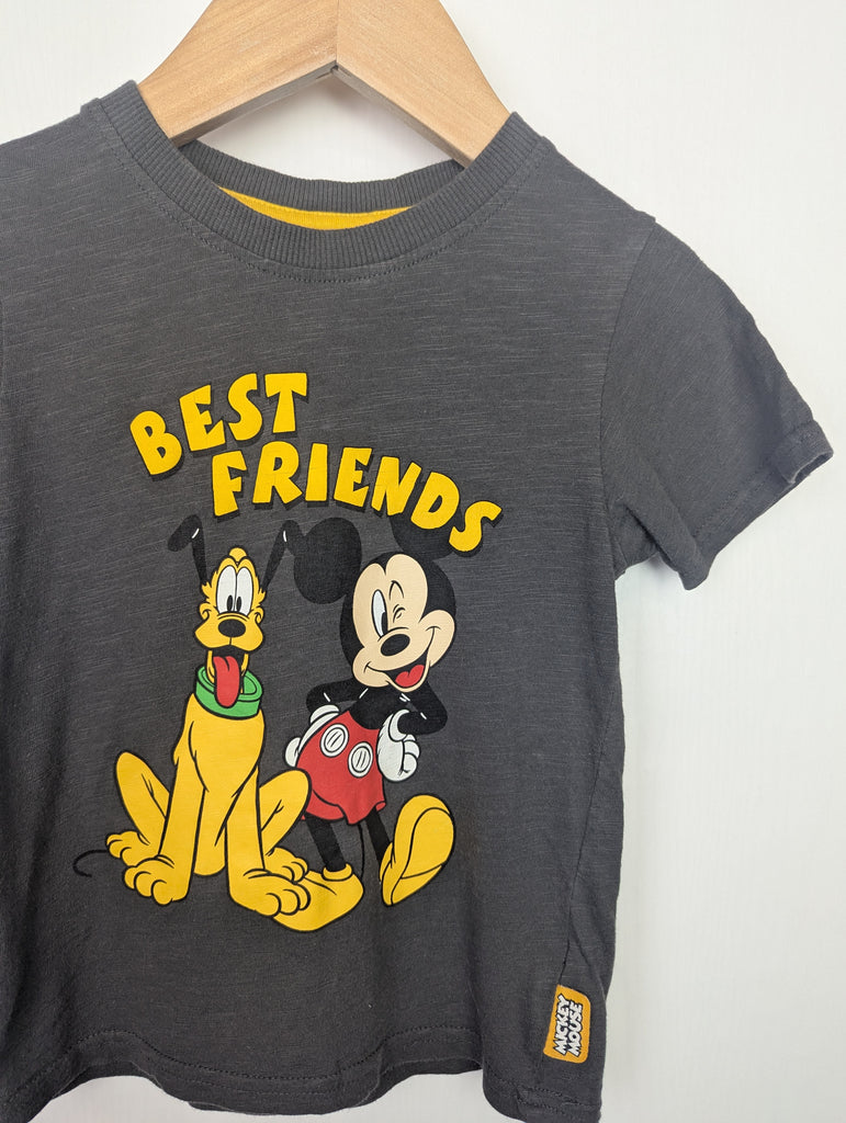 Primark Mickey & Pluto Top - Boys 2-3 Years Little Ones Preloved Used, Preloved, Preworn Baby, Girls & Boys Clothes. Kids & Children's second hand Clothing UK Online. Cheap affordable. Brands including Next, Joules, Nutmeg Morrisons, TU, F&F, H&M.