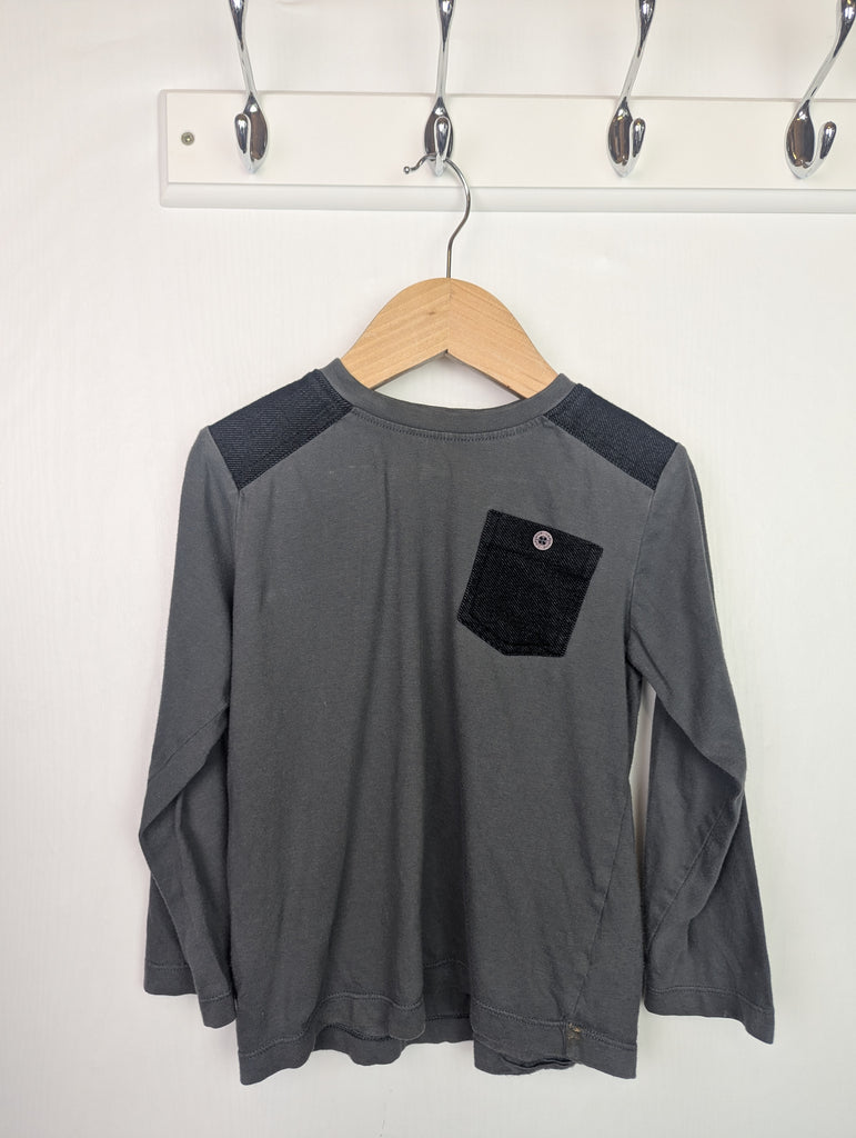 Ladybird Grey Top - Boys 3-4 Years Little Ones Preloved Used, Preloved, Preworn Baby, Girls & Boys Clothes. Kids & Children's second hand Clothing UK Online. Cheap affordable. Brands including Next, Joules, Nutmeg Morrisons, TU, F&F, H&M.