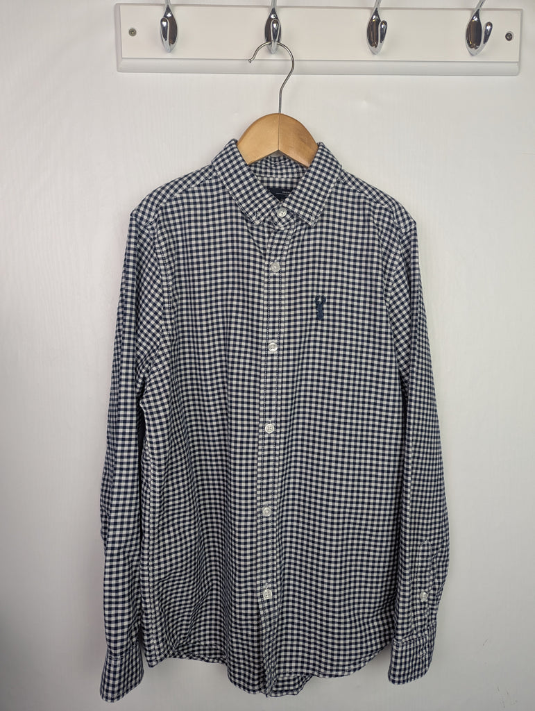 Next Plaid Long Sleeve Shirt - Boys 9 Years Little Ones Preloved Used, Preloved, Preworn Baby, Girls & Boys Clothes. Kids & Children's second hand Clothing UK Online. Cheap affordable. Brands including Next, Joules, Nutmeg Morrisons, TU, F&F, H&M.