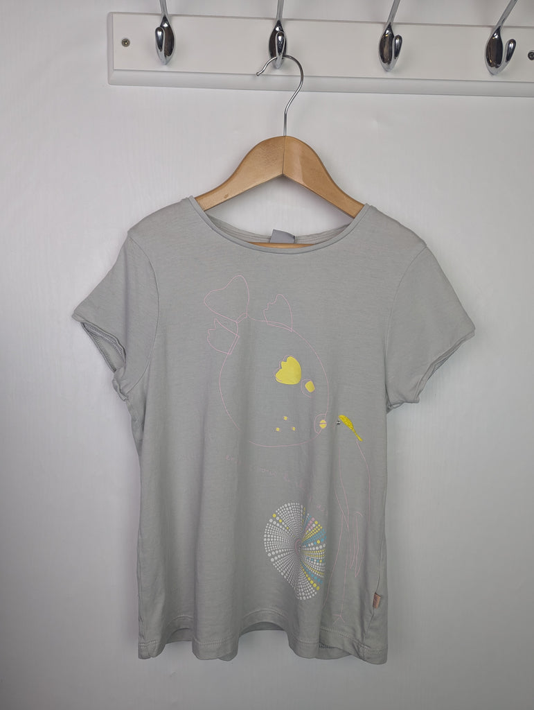 Tia-Aina Fish & Bird Top - Girls 8 Years Little Ones Preloved Used, Preloved, Preworn Baby, Girls & Boys Clothes. Kids & Children's second hand Clothing UK Online. Cheap affordable. Brands including Next, Joules, Nutmeg Morrisons, TU, F&F, H&M.