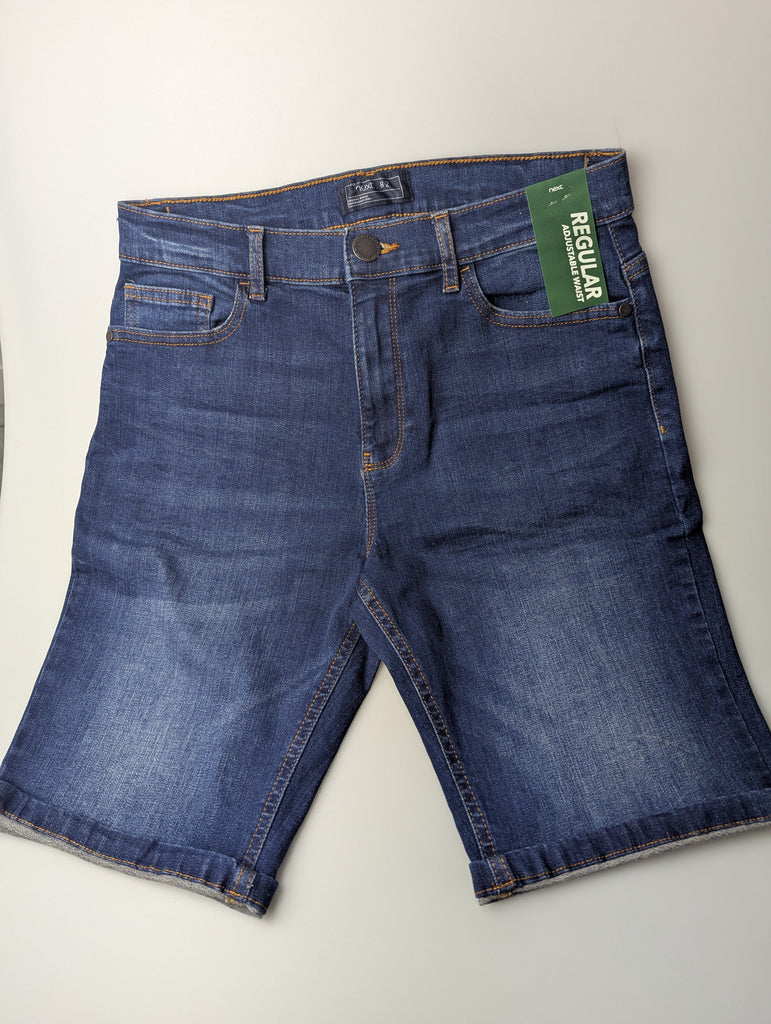 NWOT's Next Denim Shorts - Boys 13 Years Little Ones Preloved Used, Preloved, Preworn Baby, Girls & Boys Clothes. Kids & Children's second hand Clothing UK Online. Cheap affordable. Brands including Next, Joules, Nutmeg Morrisons, TU, F&F, H&M.