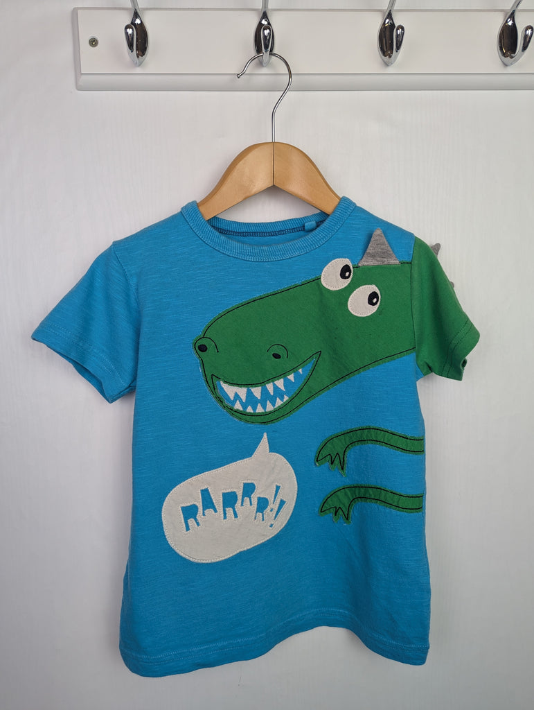 Next Dinosaur Top - Boys 2-3 Years Little Ones Preloved Used, Preloved, Preworn Baby, Girls & Boys Clothes. Kids & Children's second hand Clothing UK Online. Cheap affordable. Brands including Next, Joules, Nutmeg Morrisons, TU, F&F, H&M.