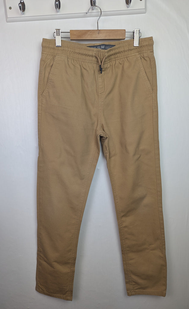 Primark Tan Trousers - Boys 12-13 Years Little Ones Preloved Used, Preloved, Preworn Baby, Girls & Boys Clothes. Kids & Children's second hand Clothing UK Online. Cheap affordable. Brands including Next, Joules, Nutmeg Morrisons, TU, F&F, H&M.