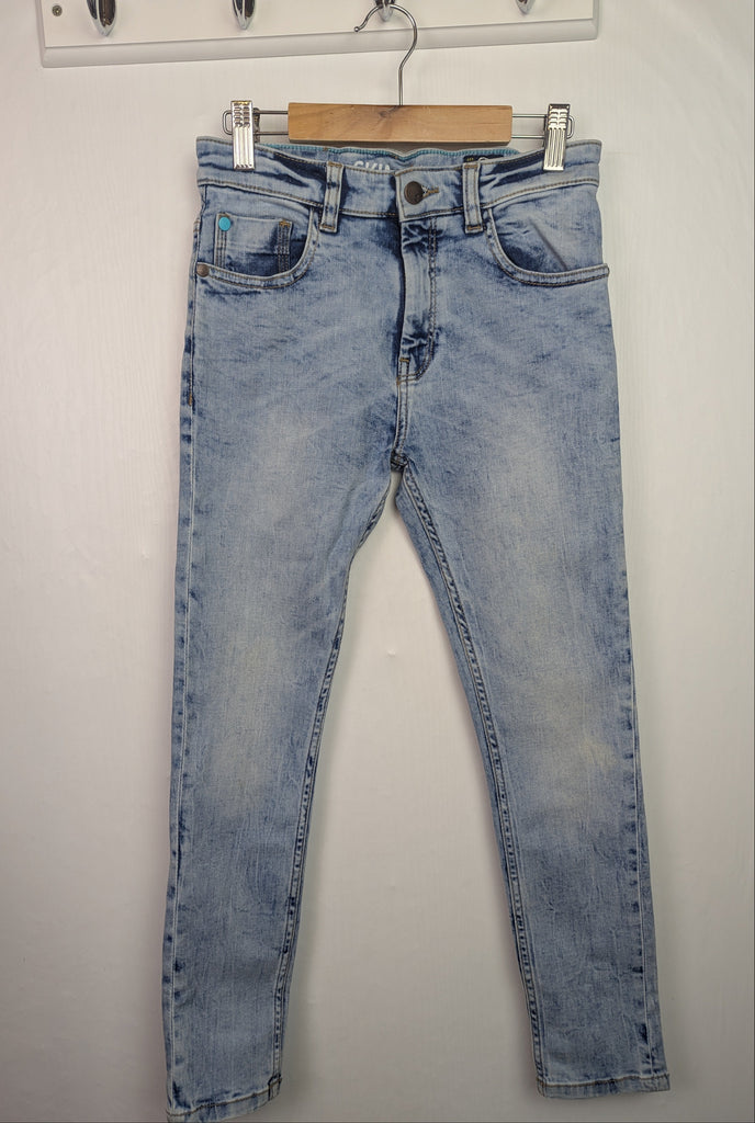 Next Ligh Blue Jeans - Boys 10 Years Little Ones Preloved Used, Preloved, Preworn Baby, Girls & Boys Clothes. Kids & Children's second hand Clothing UK Online. Cheap affordable. Brands including Next, Joules, Nutmeg Morrisons, TU, F&F, H&M.