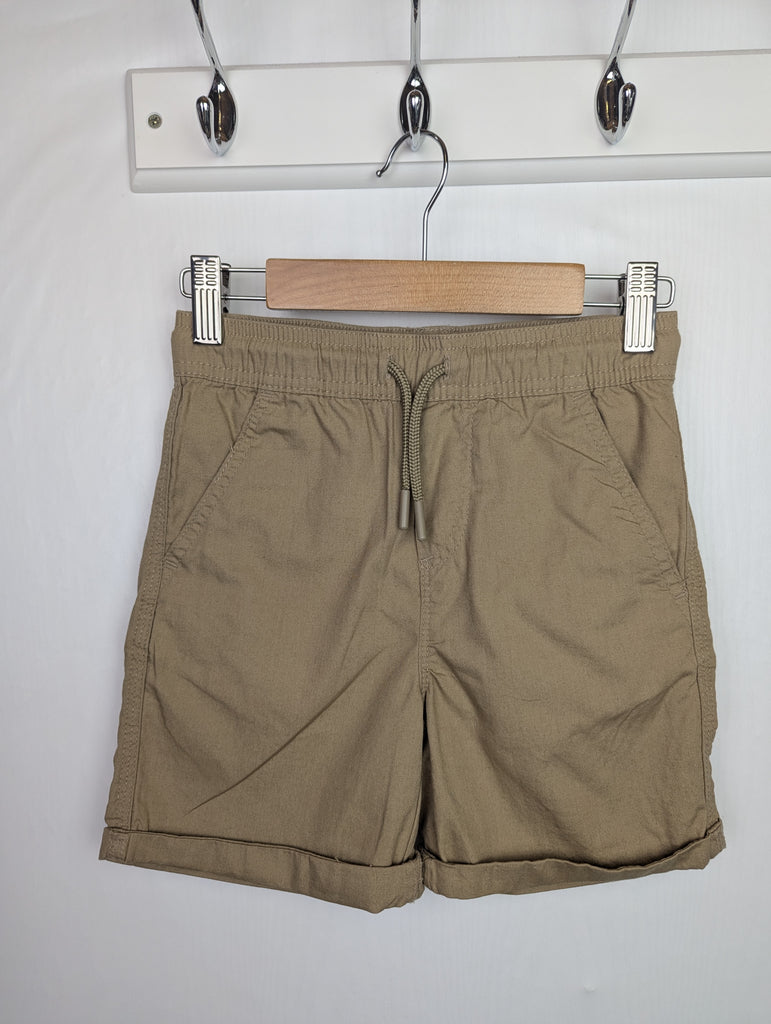 Primark Light Brown Shorts - Boys 7-8 Years Little Ones Preloved Used, Preloved, Preworn Baby, Girls & Boys Clothes. Kids & Children's second hand Clothing UK Online. Cheap affordable. Brands including Next, Joules, Nutmeg Morrisons, TU, F&F, H&M.