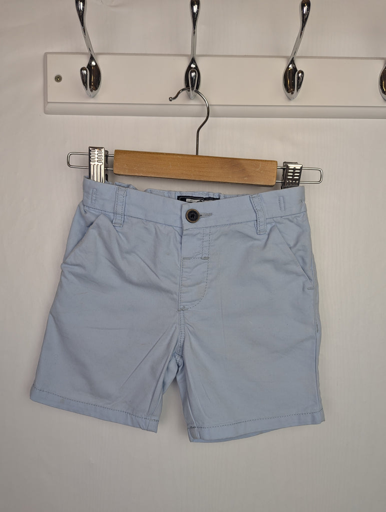 Next Light Blue Shorts - Boys 2-3 Years Little Ones Preloved Used, Preloved, Preworn Baby, Girls & Boys Clothes. Kids & Children's second hand Clothing UK Online. Cheap affordable. Brands including Next, Joules, Nutmeg Morrisons, TU, F&F, H&M.