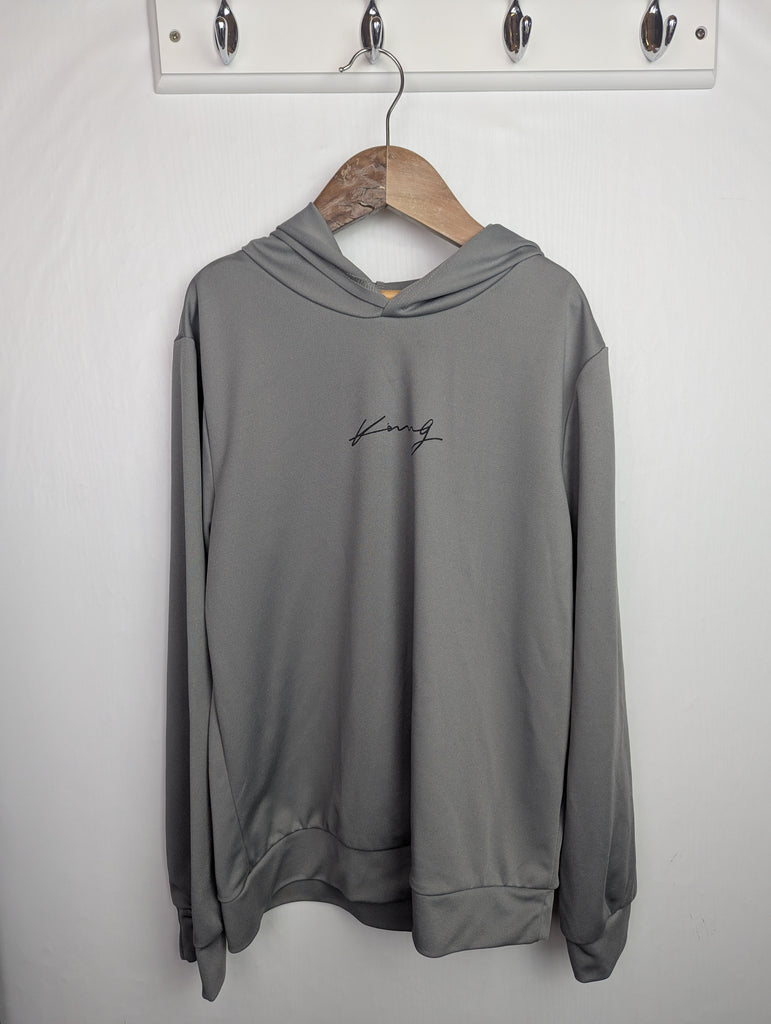 Shein Grey Hoodie - Boys 11-12 Years Little Ones Preloved Used, Preloved, Preworn Baby, Girls & Boys Clothes. Kids & Children's second hand Clothing UK Online. Cheap affordable. Brands including Next, Joules, Nutmeg Morrisons, TU, F&F, H&M.