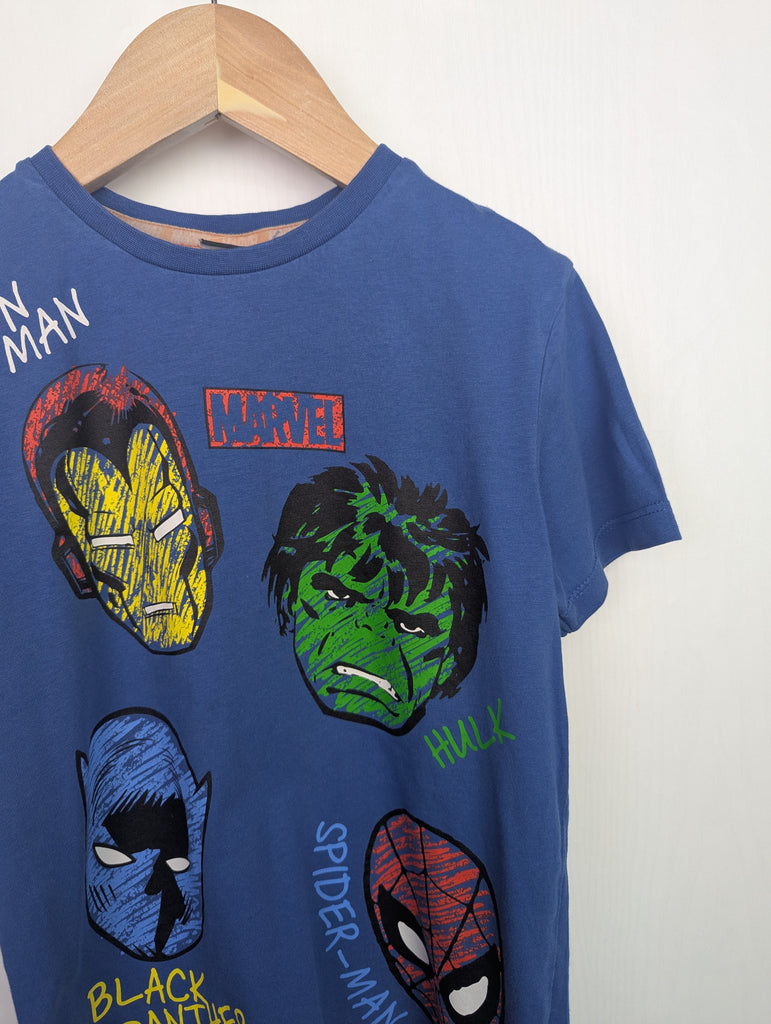 George Marvel Top - Boys 6-7 Years Little Ones Preloved Used, Preloved, Preworn Baby, Girls & Boys Clothes. Kids & Children's second hand Clothing UK Online. Cheap affordable. Brands including Next, Joules, Nutmeg Morrisons, TU, F&F, H&M.