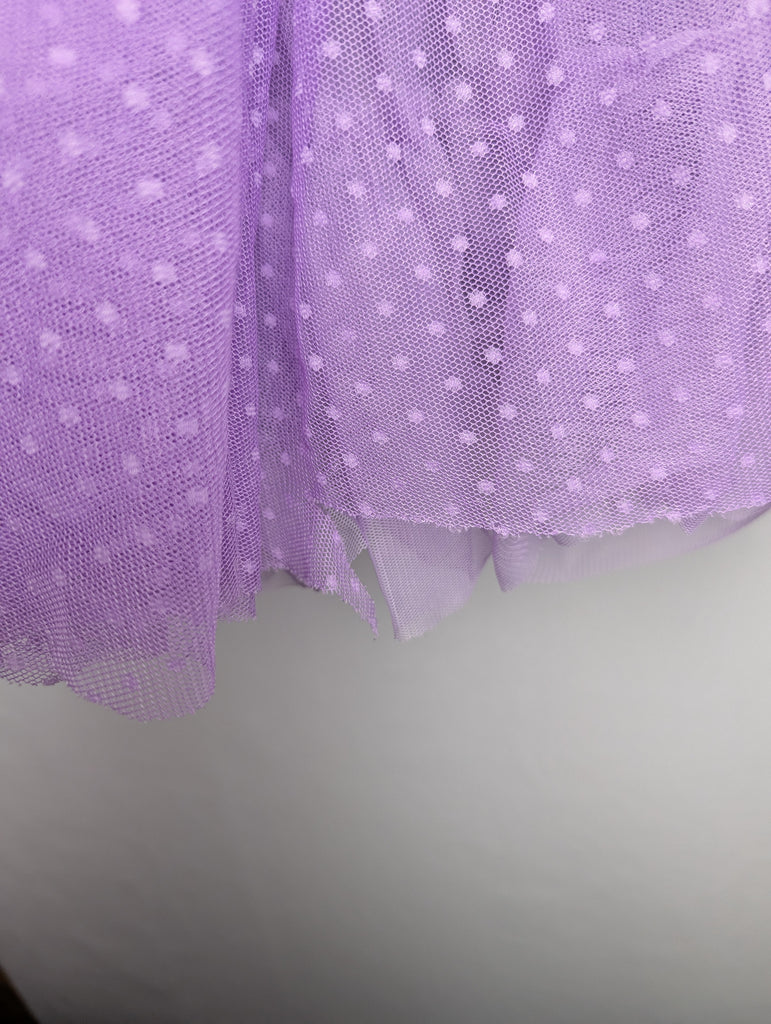 Next Purple Mesh Occasion Dress - Girls 3-4 Years Little Ones Preloved Used, Preloved, Preworn Baby, Girls & Boys Clothes. Kids & Children's second hand Clothing UK Online. Cheap affordable. Brands including Next, Joules, Nutmeg Morrisons, TU, F&F, H&M.