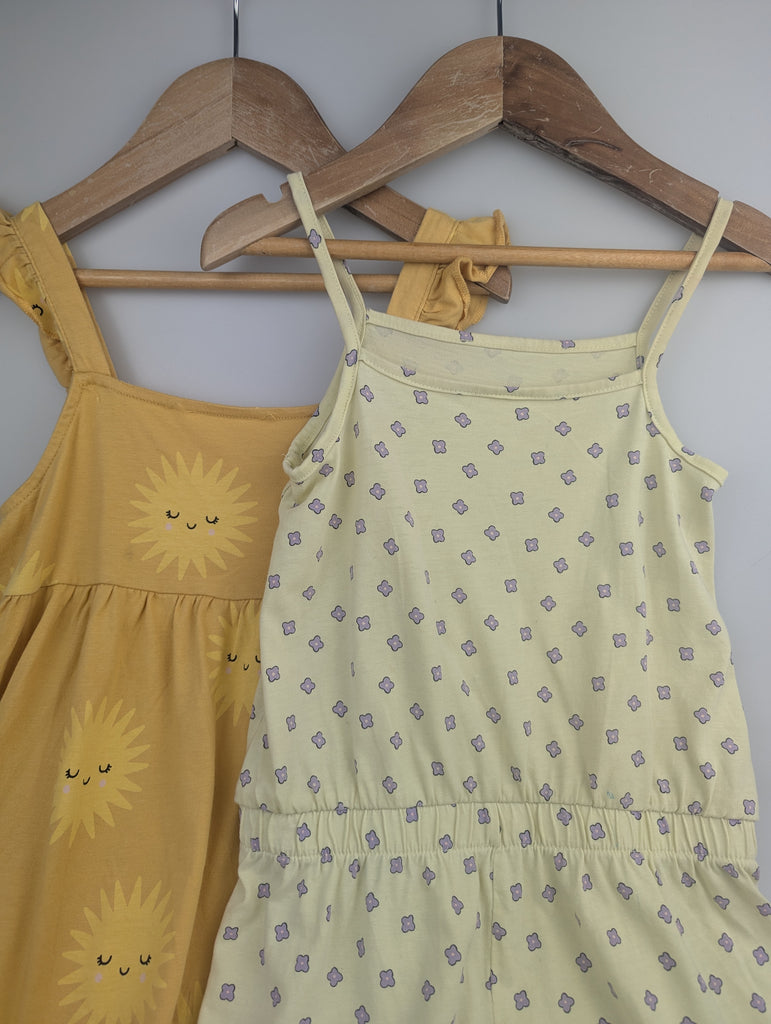 PLAYWEAR Dress Bundle - Girls 5-6 Years Little Ones Preloved Used, Preloved, Preworn Baby, Girls & Boys Clothes. Kids & Children's second hand Clothing UK Online. Cheap affordable. Brands including Next, Joules, Nutmeg Morrisons, TU, F&F, H&M.