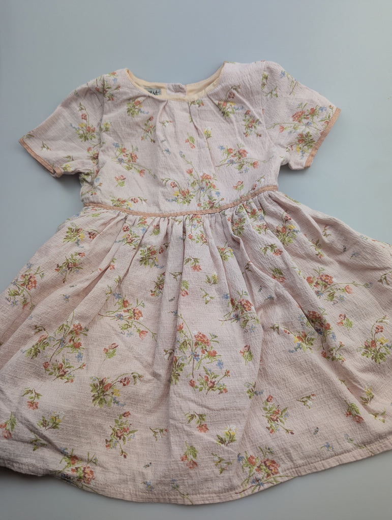 Next Floral Lined Dress - Girls 18-24 Months Little Ones Preloved Used, Preloved, Preworn Baby, Girls & Boys Clothes. Kids & Children's second hand Clothing UK Online. Cheap affordable. Brands including Next, Joules, Nutmeg Morrisons, TU, F&F, H&M.