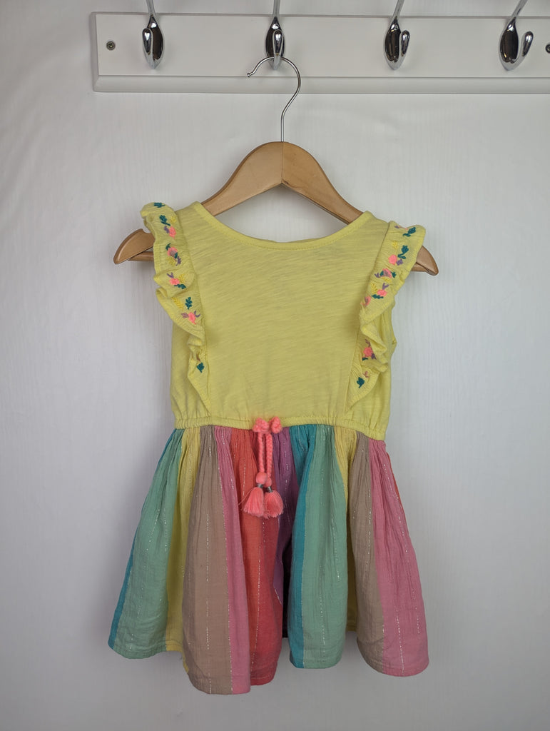 Next Floral Multi Mesh Dress - Girls 6-9 Months Little Ones Preloved Second Hand Baby, Girls & Boys Clothes. UK Postage