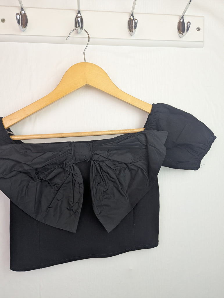 NWOT's River Island Bow Top - Girls 9-10 Years Little Ones Preloved Second Hand Baby, Girls & Boys Clothes. UK Postage